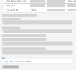 Part of the admin UI for backend systems built for a client.
